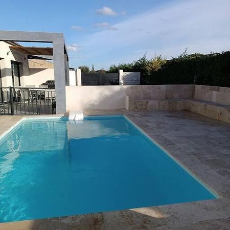 Charmant Studio Avec Piscine Villemoustaussou Zewnętrze zdjęcie