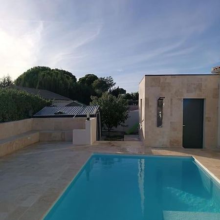 Charmant Studio Avec Piscine Villemoustaussou Zewnętrze zdjęcie