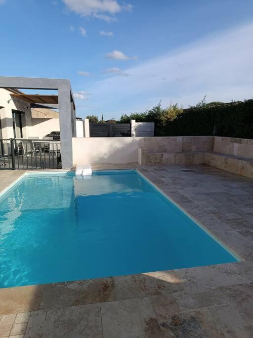 Charmant Studio Avec Piscine Villemoustaussou Zewnętrze zdjęcie